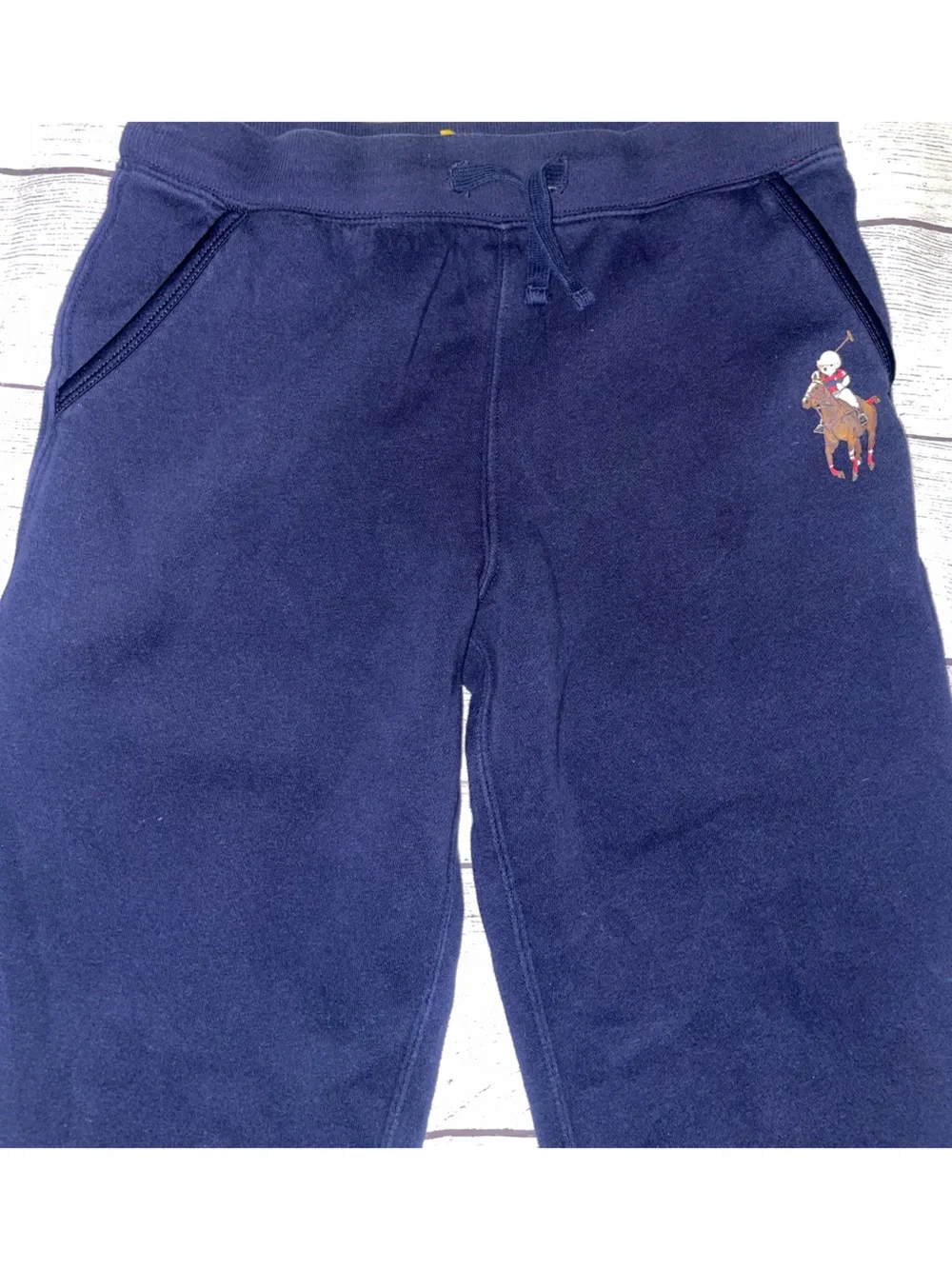 Ralph Lauren Navy Polo Bear Jogger Sweatpants